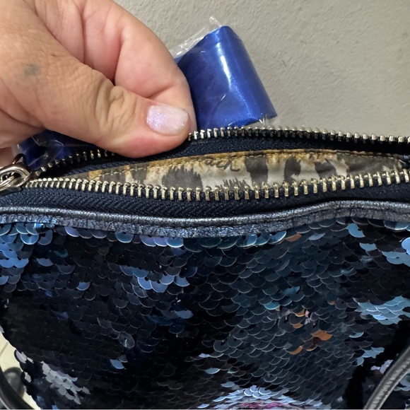 Coach Blue Sequins Poppy Crossbody - Picture 16 of 16